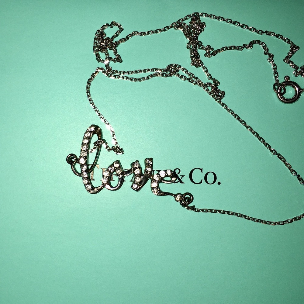 Love Pendant in Sterling Silver